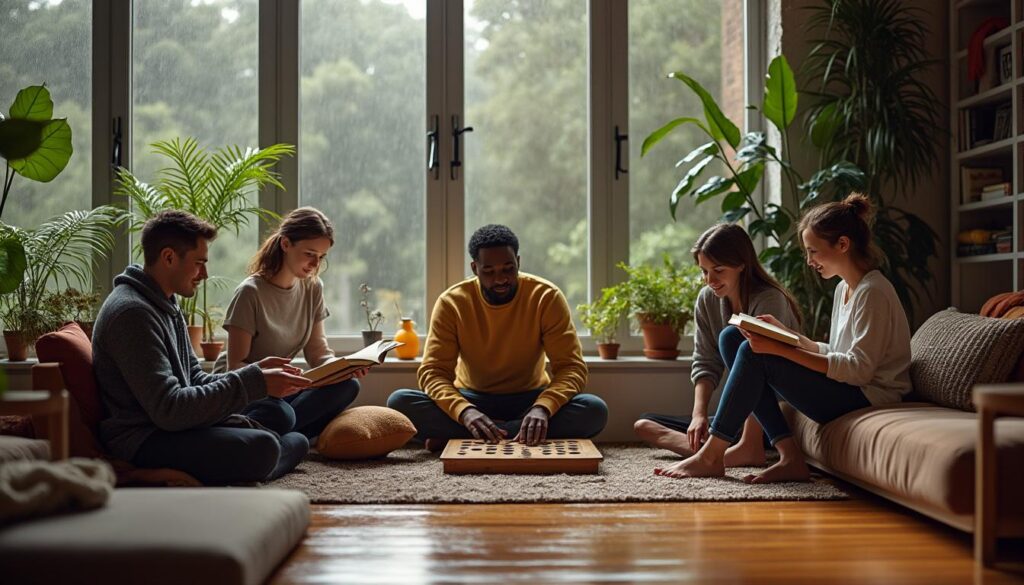 Activités d’intérieur pour adultes par temps de pluie